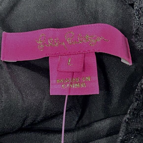 Lilly Pulitzer Averi Top Two Tone Carnival Lace - Picture 8 of 11